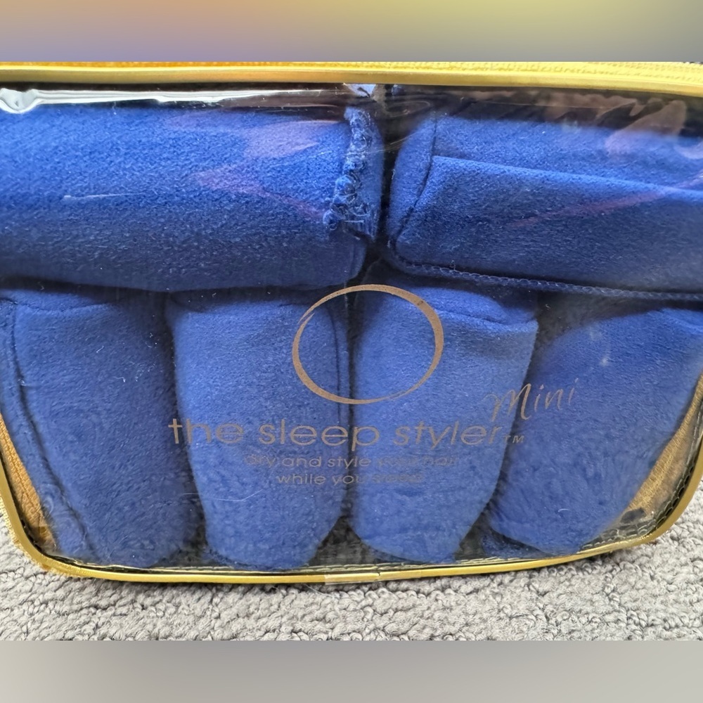 THE SLEEP STYLER MINI FOR SHORT OR FINE HAIR 12 3" ROLLERS (SHARK TANK) no heat - Picture 3 of 7